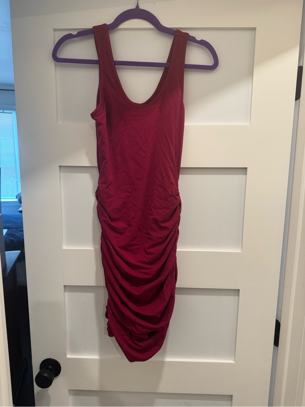 Ruched dress. Size small.